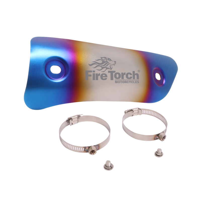 Universali motociklo išmetimo jungties vamzdžio apsauga, apsauga nuo nuplikimo, šilumos skydo dangčio izoliacija, apsauga nuo nuplikimo