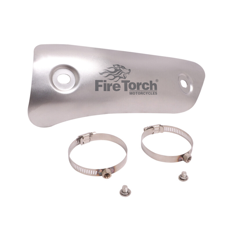 Universali motociklo išmetimo jungties vamzdžio apsauga, apsauga nuo nuplikimo, šilumos skydo dangčio izoliacija, apsauga nuo nuplikimo