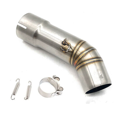 Tinka YAMAHA FZ8 Fazer FZ8N FZ8S FZ800 FZ 8 2010-2015 Motociklo Išmetimo Išmetimo Moto Modifikuoti Duslintuvą 51mm Vidurio vamzdžio jungties vamzdis