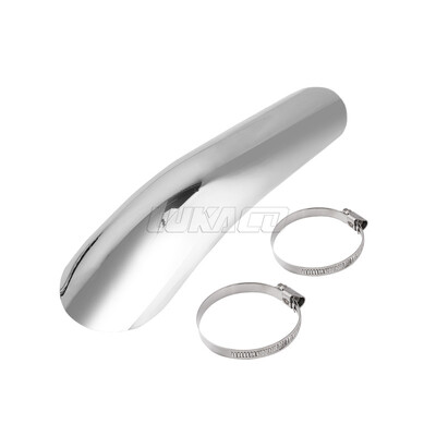 Išmetimo vamzdžio skydas, šilumos dangtis, motociklo duslintuvas, apsauga, priedai, motokroso universalus, skirtas Harley Honda Yamaha Custom