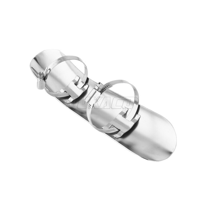 Išmetimo vamzdžio skydas, šilumos dangtis, motociklo duslintuvas, apsauga, priedai, motokroso universalus, skirtas Harley Honda Yamaha Custom