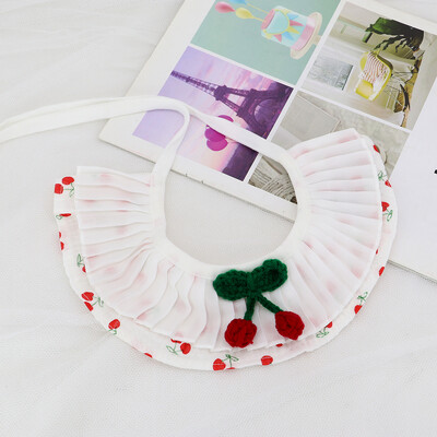 Jauka mežģīņu apkakle suņiem