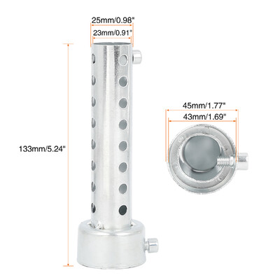 Motoforti 35mm 42mm 45mm 48mm 60mm OD motociklo išmetimo duslintuvas vamzdis duslintuvas duslintuvas universalus nerūdijantis plienas