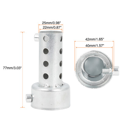 Motoforti 35mm 42mm 45mm 48mm 60mm OD motociklo išmetimo duslintuvas vamzdis duslintuvas duslintuvas universalus nerūdijantis plienas