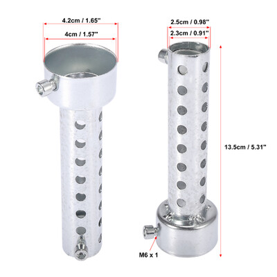 Motoforti 35mm 42mm 45mm 48mm 60mm OD motociklo išmetimo duslintuvas vamzdis duslintuvas duslintuvas universalus nerūdijantis plienas