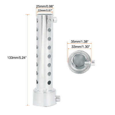 Motoforti 35mm 42mm 45mm 48mm 60mm OD motociklo išmetimo duslintuvas vamzdis duslintuvas duslintuvas universalus nerūdijantis plienas