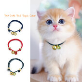 3 spalvų naminių kačių raudona virvė Maža varpelio antkaklis tinka mažam šuniui triušiui katei Mielam šuniui raudonos virvės karoliai meškiukas Naujųjų metų antkaklis