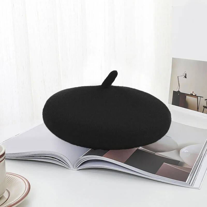 Šunų vilnos beretės kepurė Katė Madinga beretė Creative Mini vienspalvė kepurė naminiams gyvūnėliams šuniukų galvos apdangalai Dekoratyvinė kepurė mažam ir vidutiniam šuniui