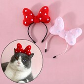 Kačių aksesuarai Peteliškės plaukų lankelis kačių princesei Kačių vakarėlio galvos apranga naminiams gyvūnėliams Dovanos mažiems vidutiniams šunims Priedai naminiams gyvūnėliams