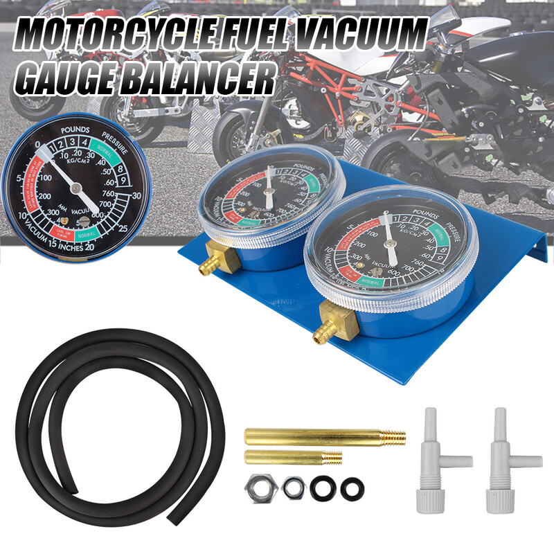 Motociklo bandymo cilindro karbiuratoriaus sinchronizatoriaus įrankiai testeris vakuuminio balansavimo matuoklio motociklo priedai, skirti Suzuki BMW Honda