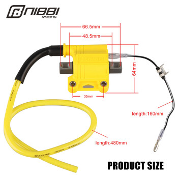 NIBBI Universal Ignition Ignition Fit for Moped Off-road Kymco Racing Dirt Bike ATV Scooter 2T 4T Engine Ignition System