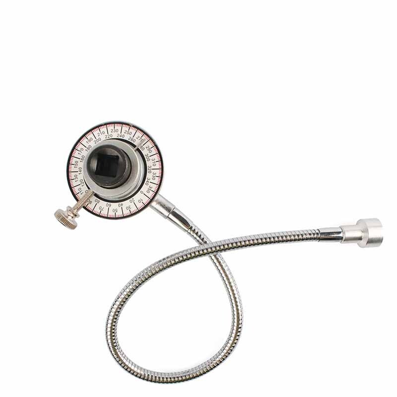 Profesionalus matavimo įrankio pavaros sukimo momento kampo matuoklis 360° Reguliuojamas 1/2 colio pavaros sukimo momento matuoklis veržliarakčių rinkinys Profesionalus matavimo įrankis