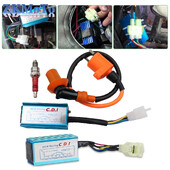 Zavojnica paljenja s 5/6 igala s trkaćom CDI kutijom za GY6 50cc, 70cc, 90cc, 110cc, 125cc, 150cc 139QMB, 152QMI 157QMJ