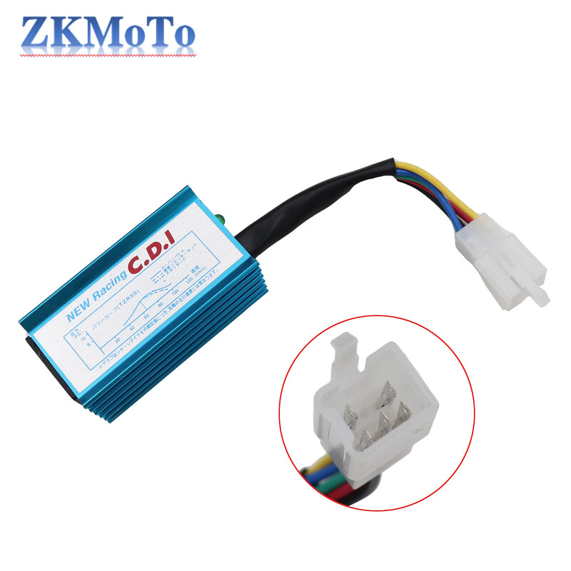 Zavojnica paljenja s 5/6 igala s trkaćom CDI kutijom za GY6 50cc, 70cc, 90cc, 110cc, 125cc, 150cc 139QMB, 152QMI 157QMJ