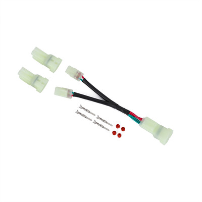 Skirta Honda CB500X/F/R CB650F CB 500X/F/R CB 650F pagalbinio maitinimo lizdo jungtis Dvigubo maitinimo skirstytuvo rinkinio priedų prievado parinktys