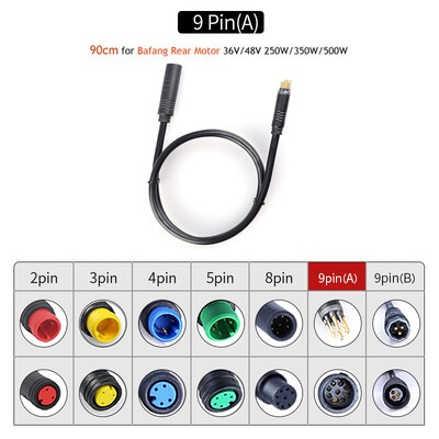 E-dviračio kabelis, skirtas Bafang / 8FUN variklių rinkiniams Pavarų jutiklio USB programavimas Hidraulinių stabdžių jutiklio ekrano laikiklis 5PIN stabdžių 3 kontaktų 1T4