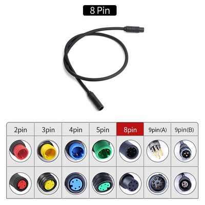 E-dviračio kabelis, skirtas Bafang / 8FUN variklių rinkiniams Pavarų jutiklio USB programavimas Hidraulinių stabdžių jutiklio ekrano laikiklis 5PIN stabdžių 3 kontaktų 1T4