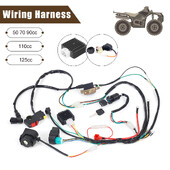 1Σετ 50 70 90cc 110cc 125cc 150cc 200c 250c Electrics Πλεξούδα καλωδίωσης αργαλειός Ηλεκτρομαγνητικό πηνίο CDI Quad Dirt Bike ATV Moto Υψηλής ποιότητας