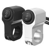 7/8 '' 22 cm hliníkový spínač svetlometov na riadidlá motocykla, trojpolohový vodotesný spínač 12V hmlových reflektorov, retro spínač