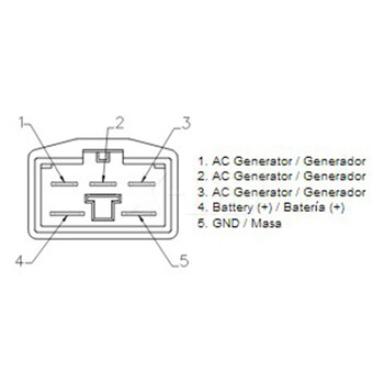 Για SHINDENGEN SH633-12 Για Honda 31600-MV4-010 CBR600F2 CBR600F3 CBR600F4 CBR600SJR Ανορθωτής ρυθμιστή τάσης μοτοσικλέτας