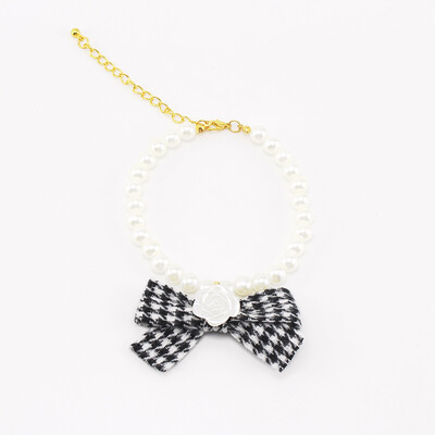 Pērļu kaklarota kaķiem kucēnam Regulējama vērtne Houndszoth stilā Ziemassvētku dāvanas Eleganti mājdzīvnieki Piederumi Aksesuāri Suņi Loki Kaklasiksna