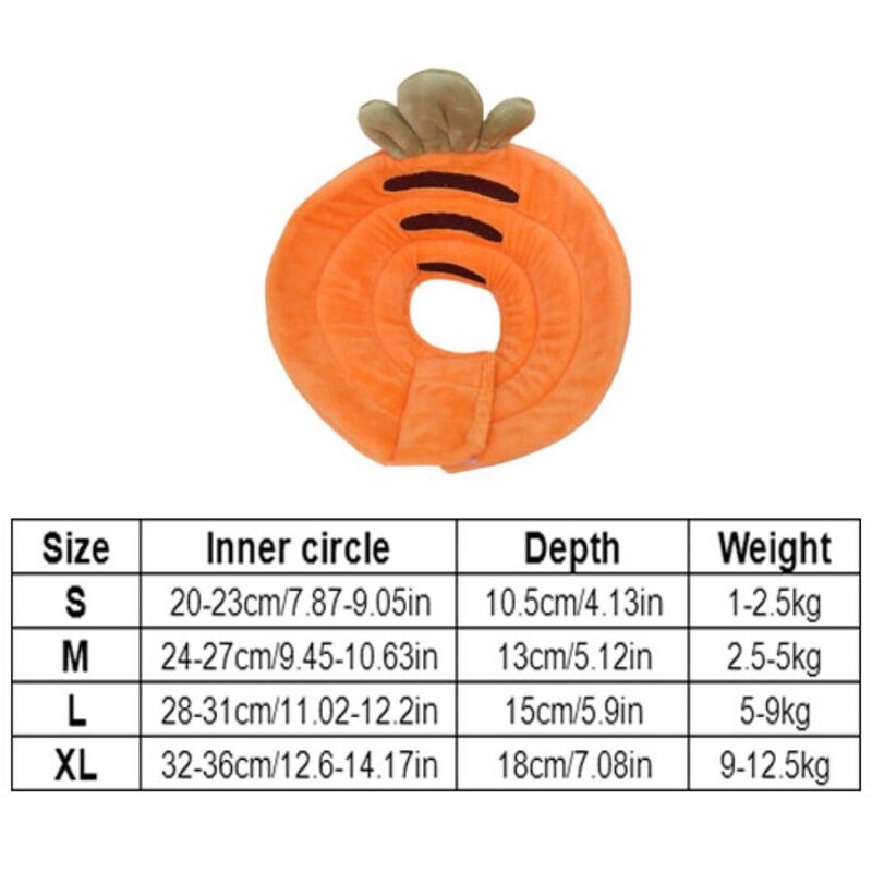 Medvilninės bitės formos katės atkūrimo antkaklis nuo laižymo