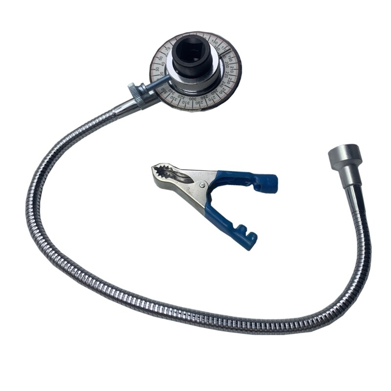 1/2 colio sukimo momento kampo matuoklio įrankiai, 360 laipsnių reguliuojamas 1/2 colio pavaros sukimo momento matuoklis 360 laipsnių sukimosi sukimo matuoklis D7YA