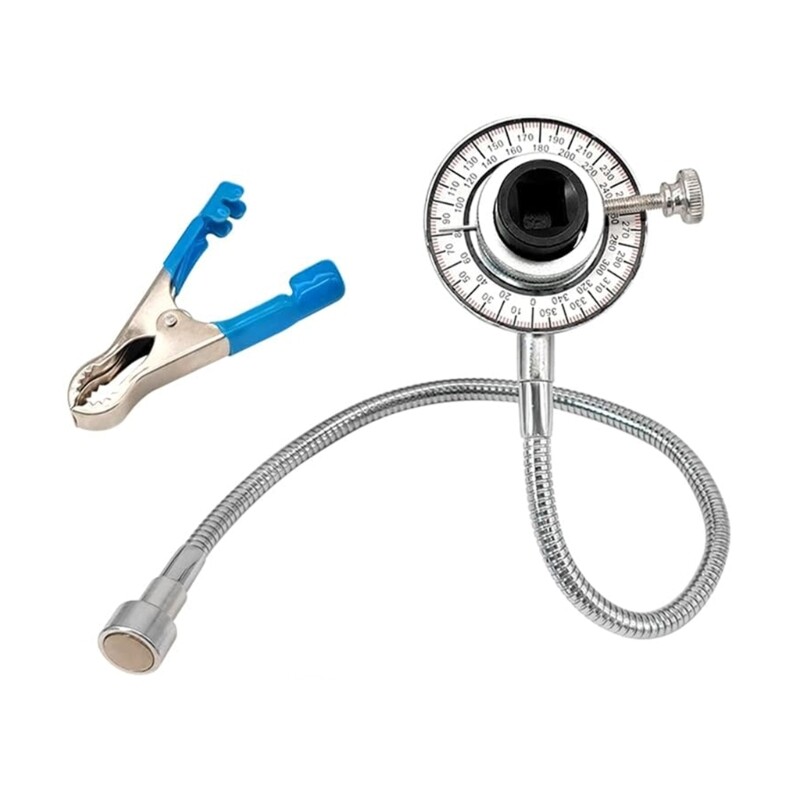 1/2 colio sukimo momento kampo matuoklio įrankiai, 360 laipsnių reguliuojamas 1/2 colio pavaros sukimo momento matuoklis 360 laipsnių sukimosi sukimo matuoklis D7YA