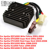 Redresor regulator de tensiune RST RSV 1000 pentru Aprilia RST1000 Mille Futura ETV1000 Raid Capo Nord RSV1000 R Mille SL1000 Falco
