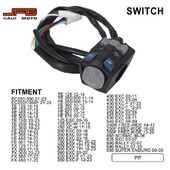 Motociklų priedų jungiklis skirtas GASGAS KTM HONDA EC ECF EXC XCW EXCTPI EXCF FREERIDE SC SMC SXC RALLY SUPERENDURO TE TX FE FX