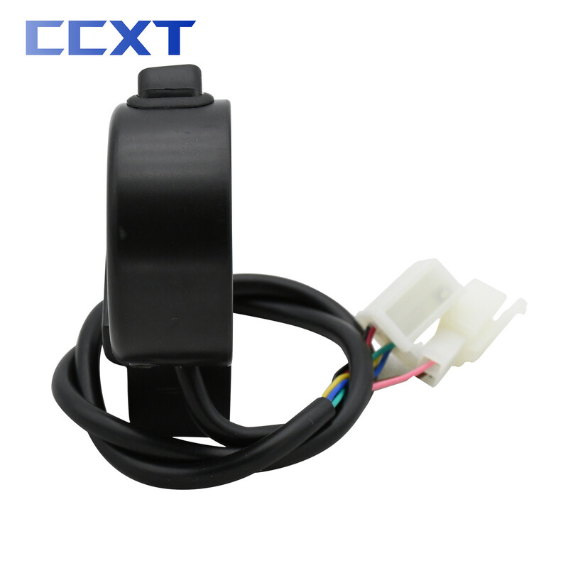 3 viename motociklo jungiklis keturračių priekinių žibintų posūkio signalo signalo įjungimo / išjungimo mygtukas, skirtas Honda Suzuki Kawasaki 22 mm vairai universalus