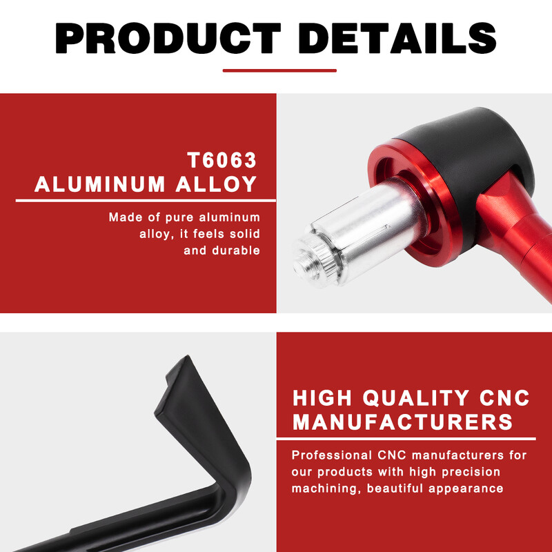 22 mm/0,87 collu universāls regulējams motocikla roku aizsargs Rokas aizsargs Vēja necaurlaidīgs sviras aizsargs aizsargs Modifikācijas pārnesumu sviras aizsargs