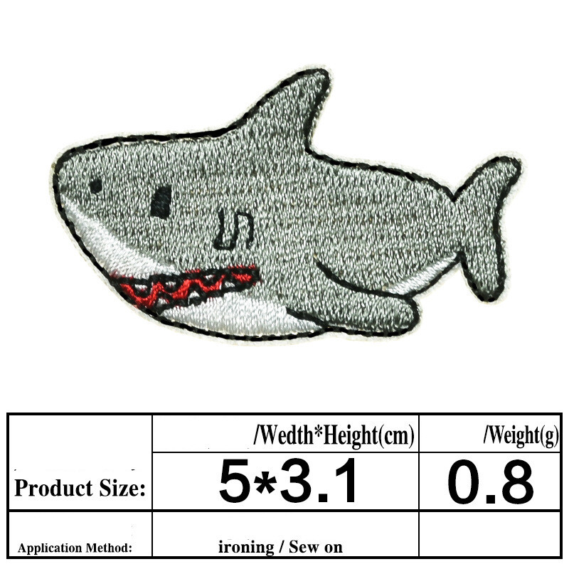 Yaxiu oriģinālās multfilmas uzlīmes, bērnu apģērba somas, dekorēšanas uzlīmes, lācis haizivs zieds, zvaigzne, cauruma uzlīme