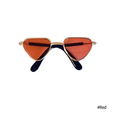 Šunų akiniai nuo saulės Kačių naminių gyvūnėlių gaminiai Puikūs vintažiniai apvalūs atspindžiai akių akiniai mažiems šunims, katėms, augintiniams Nuotraukos rekvizitai Priedai