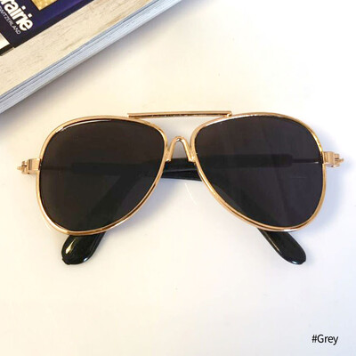 Šunų akiniai nuo saulės Kačių naminių gyvūnėlių gaminiai Puikūs vintažiniai apvalūs atspindžiai akių akiniai mažiems šunims, katėms, augintiniams Nuotraukos rekvizitai Priedai