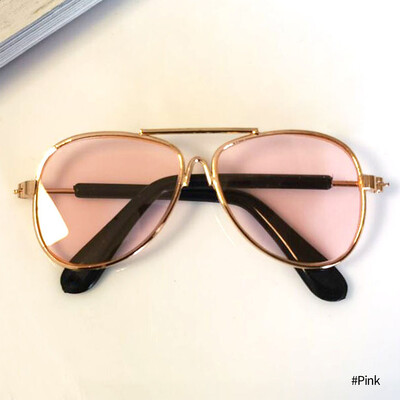 Šunų akiniai nuo saulės Kačių naminių gyvūnėlių gaminiai Puikūs vintažiniai apvalūs atspindžiai akių akiniai mažiems šunims, katėms, augintiniams Nuotraukos rekvizitai Priedai