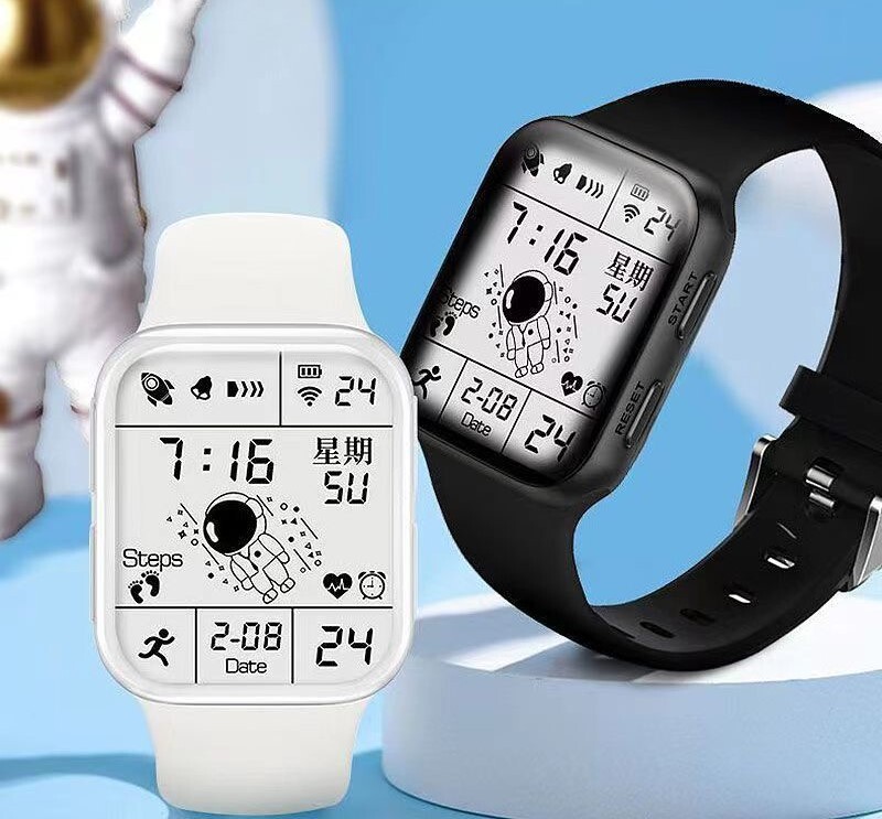 2023 nova crna tehnologija astronauti muškarci i žene studenti i djeca vodootporni višenamjenski sportski vodootporni internetski elektronički sat slavnih