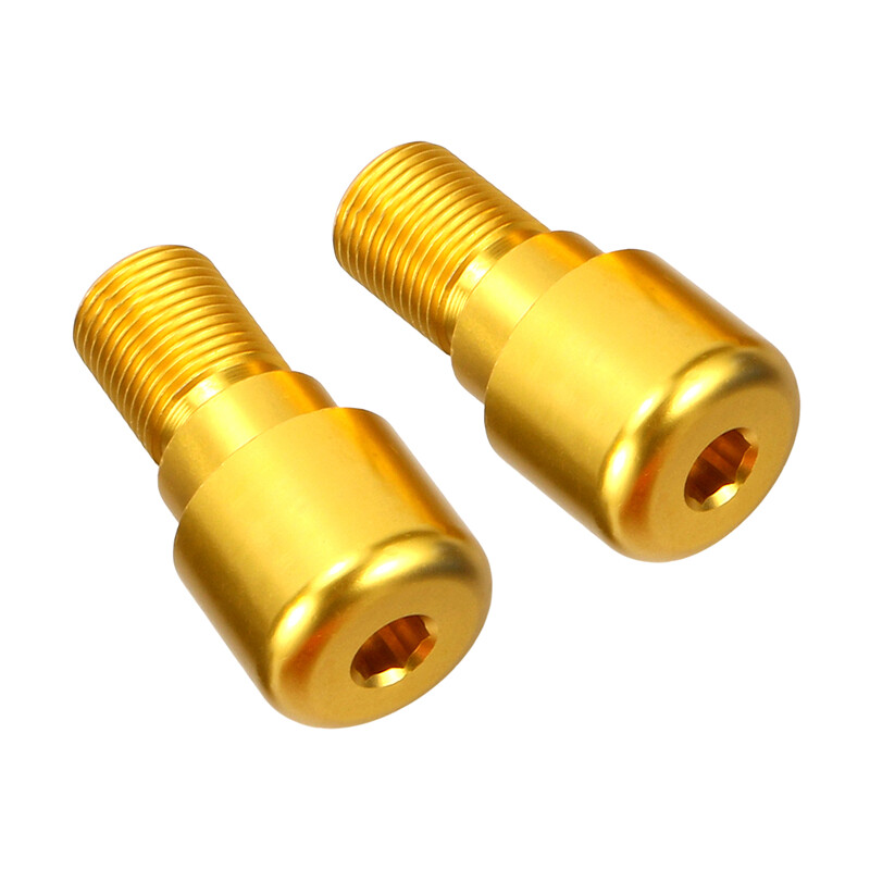 2vnt motociklo 18 mm vairo rankenos balanso dangtelio galo kištukas vairo vairo skaitiklio svorio rankenos, skirtos Yamaha FZ1 2006-2015 m.