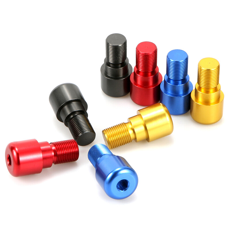 2vnt motociklo 18 mm vairo rankenos balanso dangtelio galo kištukas vairo vairo skaitiklio svorio rankenos, skirtos Yamaha FZ1 2006-2015 m.