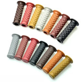 Mânere universale de 7/8" 22mm 24mm Retro pentru motociclete Mânere anti-alunecare din cauciuc pentru ghidon pentru motociclete, motociclete, motociclete