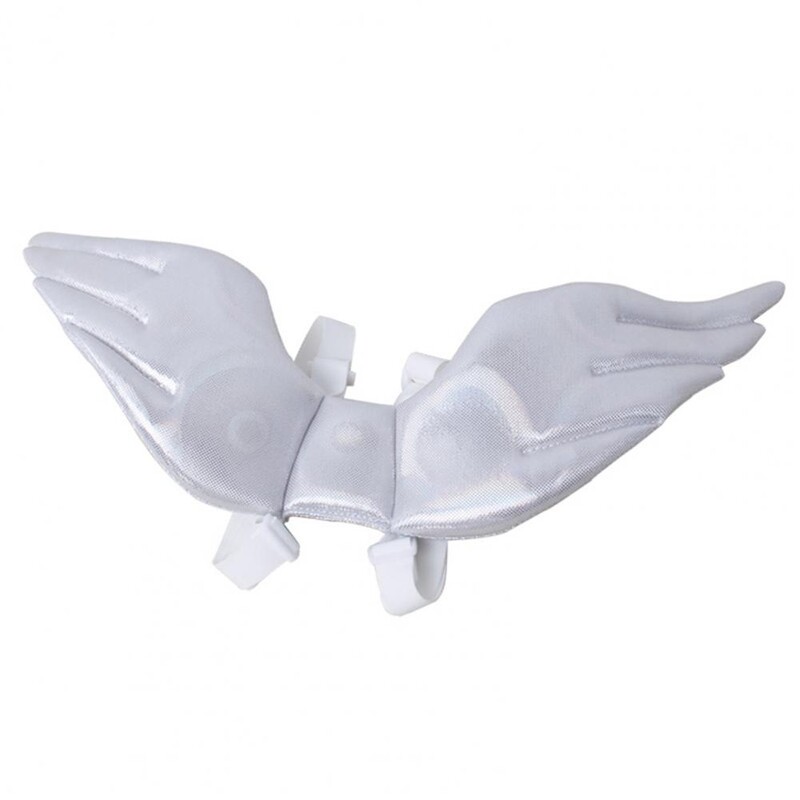 Reguliuojamas naminių gyvūnėlių drabužių rinkinys su angelo sparnais, skirtas fotografuoti vakarėliams ir atostogoms