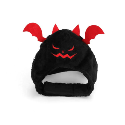 Nauja naminių gyvūnėlių Helovino kepurė meškiukas pasipuošti šikšnosparnio moliūgų vakarėliu galvos apdangalai katės Mieli galvos apdangalai vaiduoklio festivalio vakarėliui augintinio kostiumo reikmenys katėms