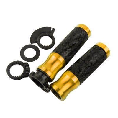 Universalios 7/8'' 22 mm motociklo CNC guminės gelio rankenos rankenos, skirtos Yamaha TMAX530 500 Tmax 530 2012-2016 Tmax 500 2008-2011 m.