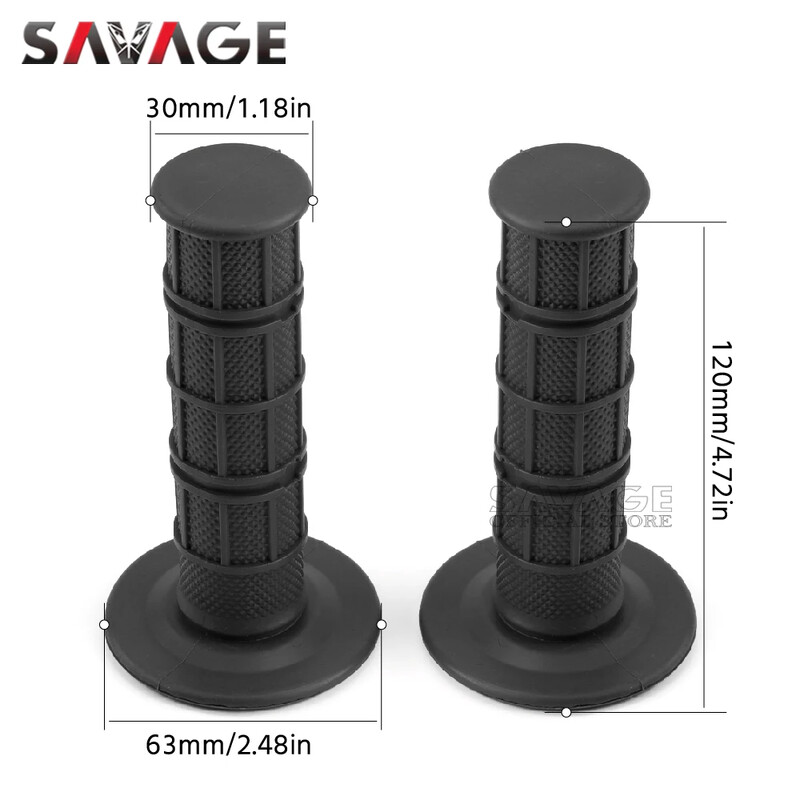 Neslystanti vairo rankena YAMAHA YZ 65 80 85 WR TW 125 250 450 XT DT 200 225 Motociklų purvo duobė dviračio guminės rankenos rankenos