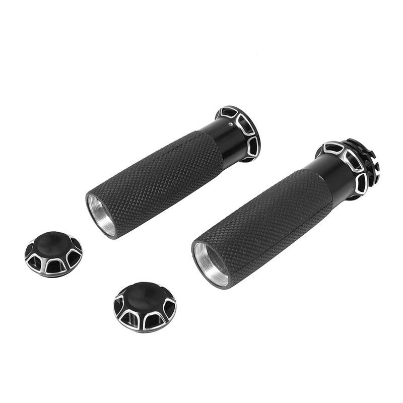 Pentru Harley Sportster Touring Dyna Softail Custom Road King Street Glide 1"25mm Mâner pentru motociclete CNC Mânere pentru ghidon