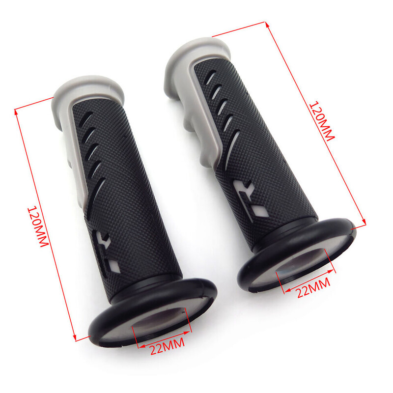 Universalios 22 mm „R“ graviruotos rankenos, skirtos YAMAHA 600R R1 ATV QUAD JET SKI motociklų priedams ir dalims