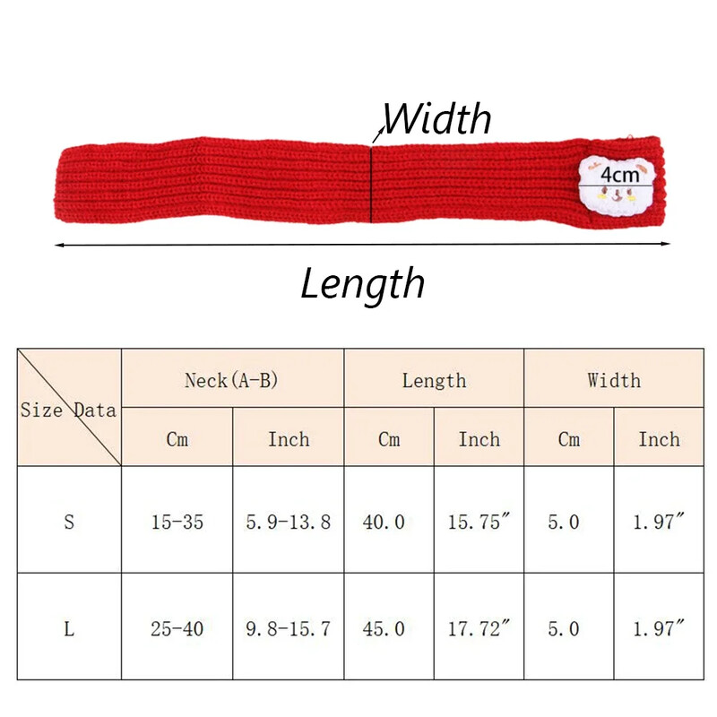 Naujųjų metų šventinis Sfinkso katės šalikas katėms Gotas Žiemos šiltas augintinio kaklo aksesuarai Garfield Siamo šunų šalikai talismanai Produktai