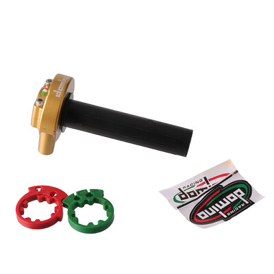 Motociklo 22 mm 7/8 colio vairo priedai Tepalo greito pasukimo akceleratoriaus rankenos akceleratoriaus rankena, skirta motociklo dviračiui