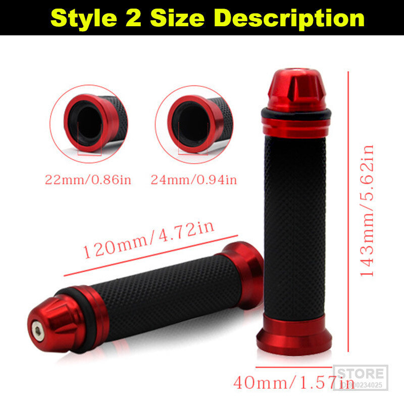 ITMTB motociklu rokturi alumīnija sakausējuma elektriskie skrejriteņi mopēdi Stūres rokturis gumijas velosipēda rokturis, droseles pārveidoti piederumi