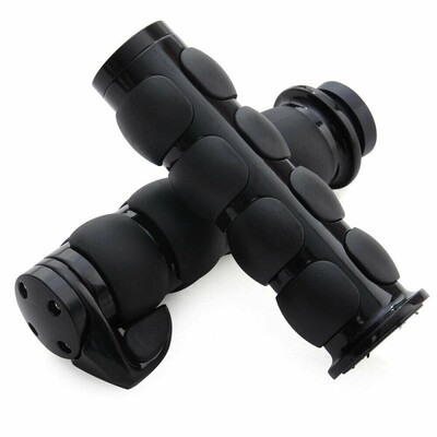 2 vnt 25 mm/22 mm 1 colio chromuotos vairo rankenos, skirtos Harley Touring Street Electra Road Glide motociklo vairo rankenoms